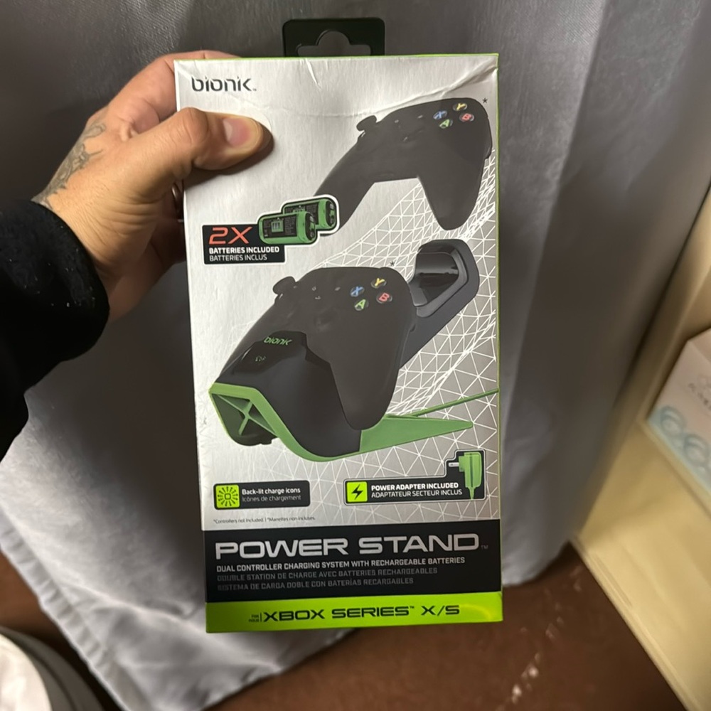 Power stand for Xbox x